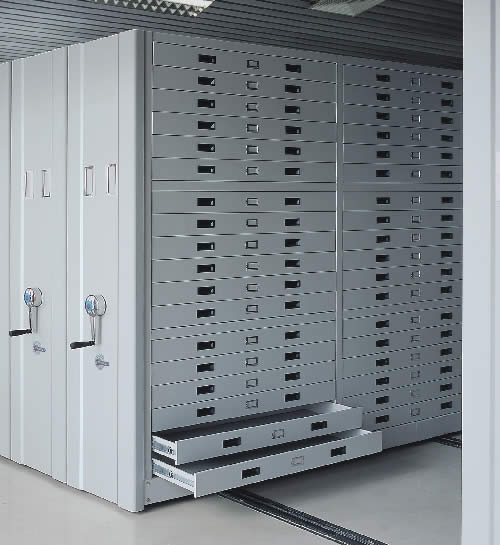 密集架參數圖片 滅火器推車